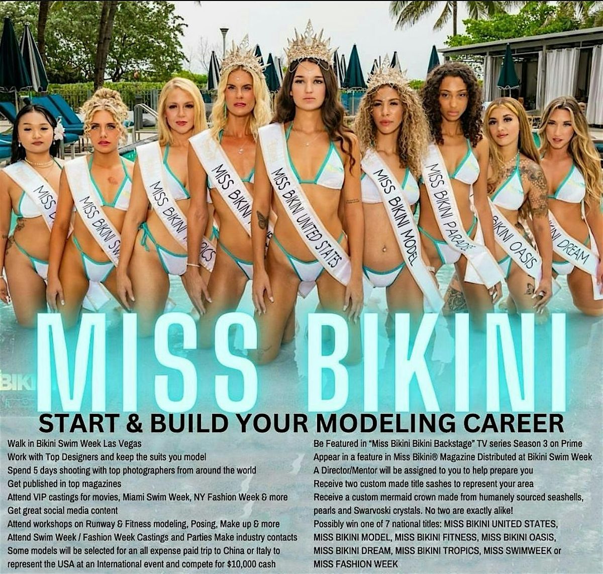 Miss Bikini USA Preliminary Model & Fitness Search Pageant Competition