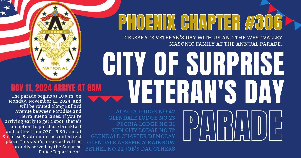 Surprise Veterans Day Parade