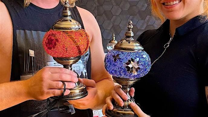 Hands-On Mosaic Lamp Workshop in San Francisco
