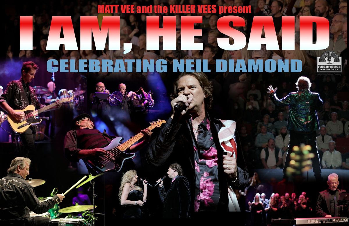 Neil Diamond Celebration in Pocatello!-Matt Vee at Jensen Concert Hall