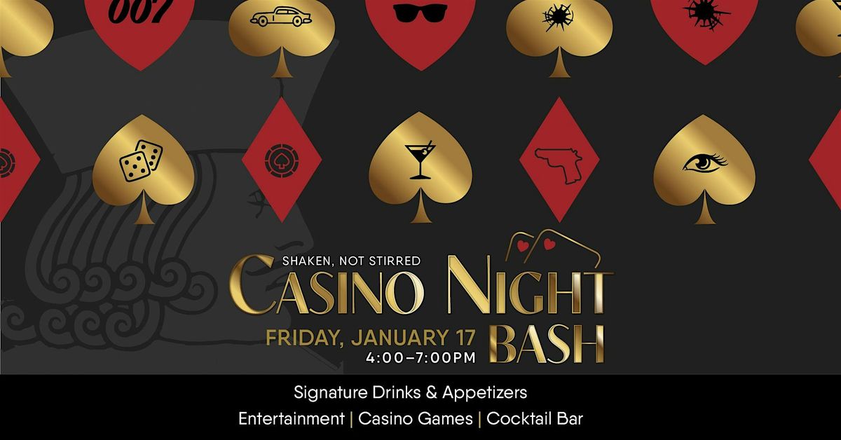 Shaken, Not Stirred: Casino Night Bash!