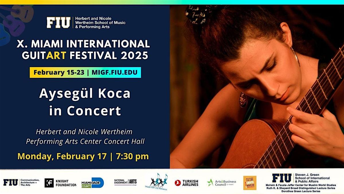 MIGF 2025 GuitART Festival Concert: Ayseg\u00fcl Koca