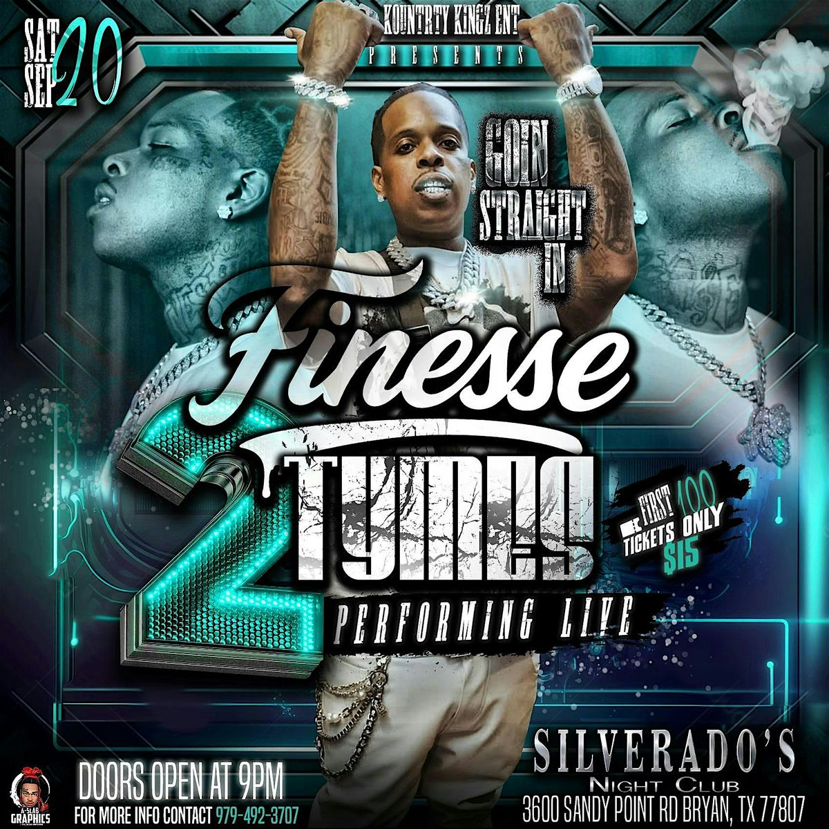 Finesse 2tymes Live In Bryan,Tx