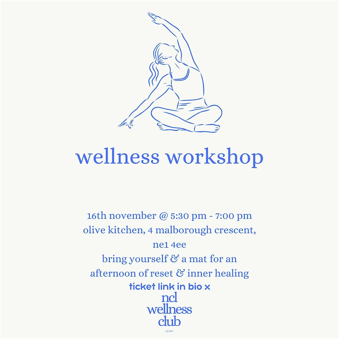 wellness workshop:  yoga & meditation with ncl wellness club