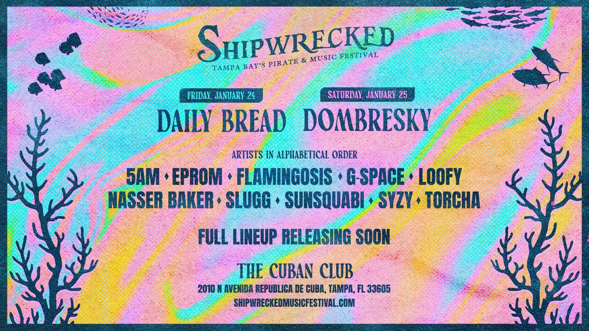 Shipwrecked Music Festival 2025 - Tampa, FL - Gasparilla Weekend