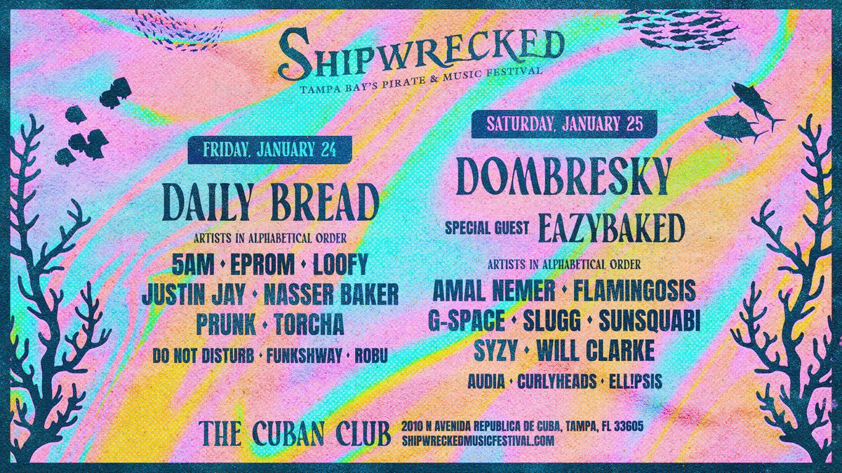 Shipwrecked Music Festival 2025 - Tampa, FL - Gasparilla Weekend