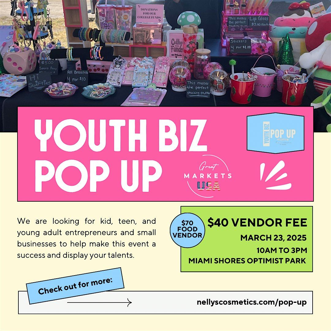 Youth Biz Popup Shop