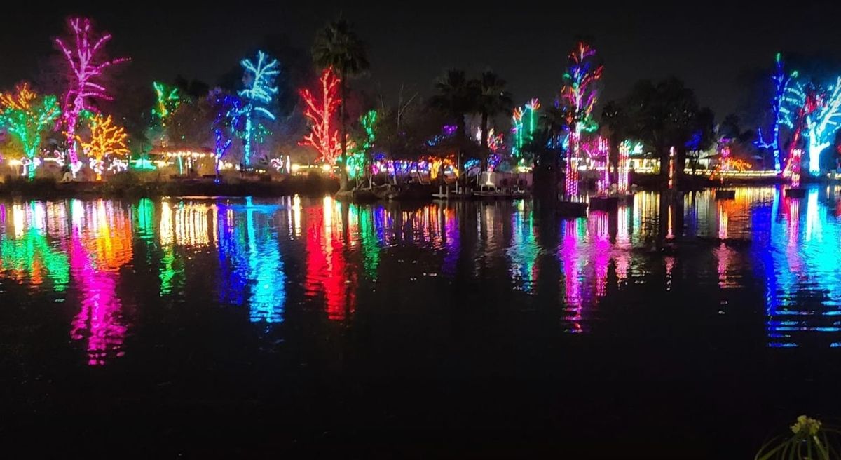 A Steampunk Communitea visit to Zoolights at the Phoenix Zoo