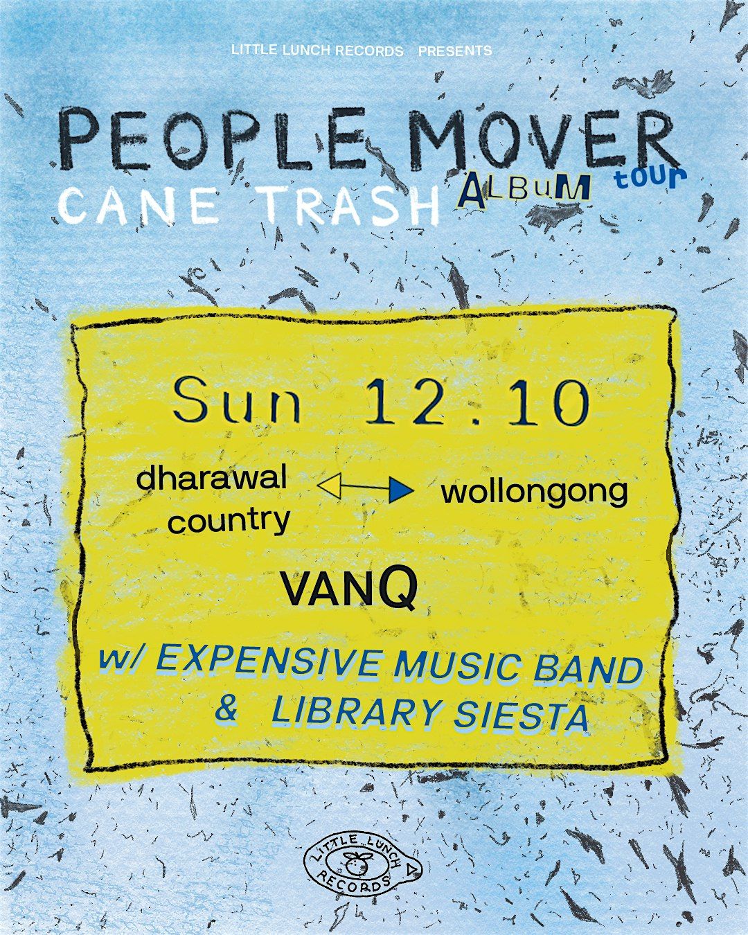 People Mover album tour w\/ Expensive Music Band & Library Siesta