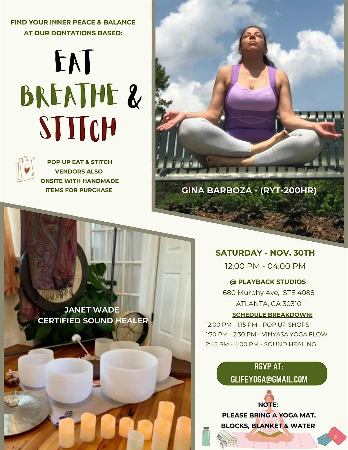 EAT - BREATHE - STITCH