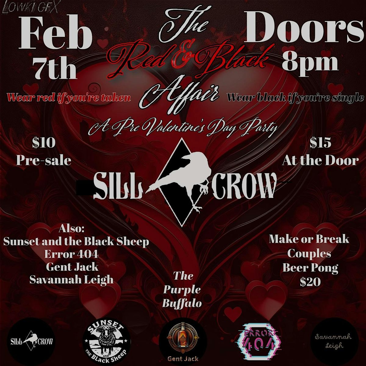 A Red & Black Affair(Pre Valentines Party)