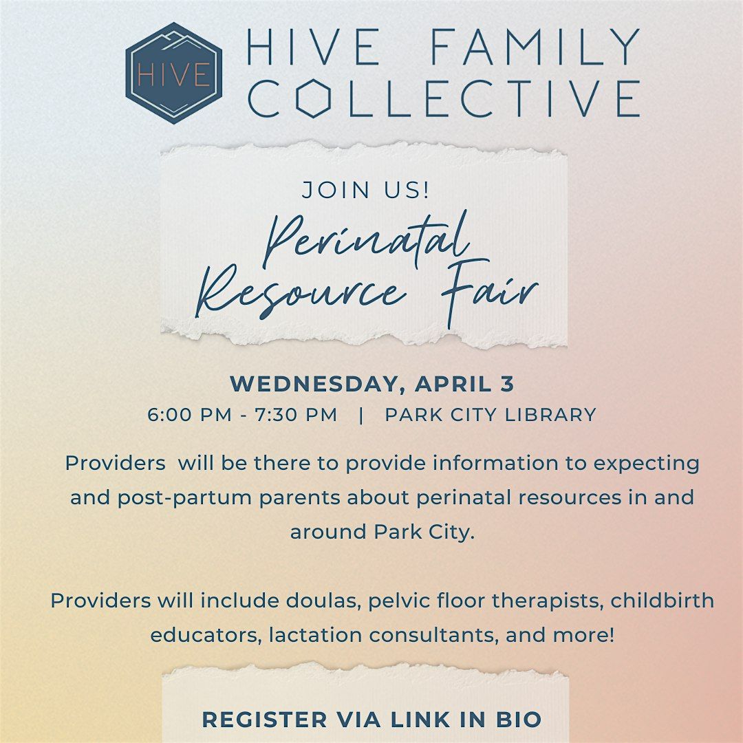 Perinatal Resource Fair