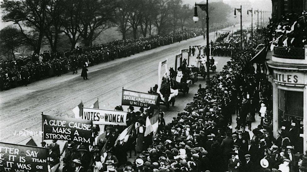 Give us the vote! Scottish women wanted it too