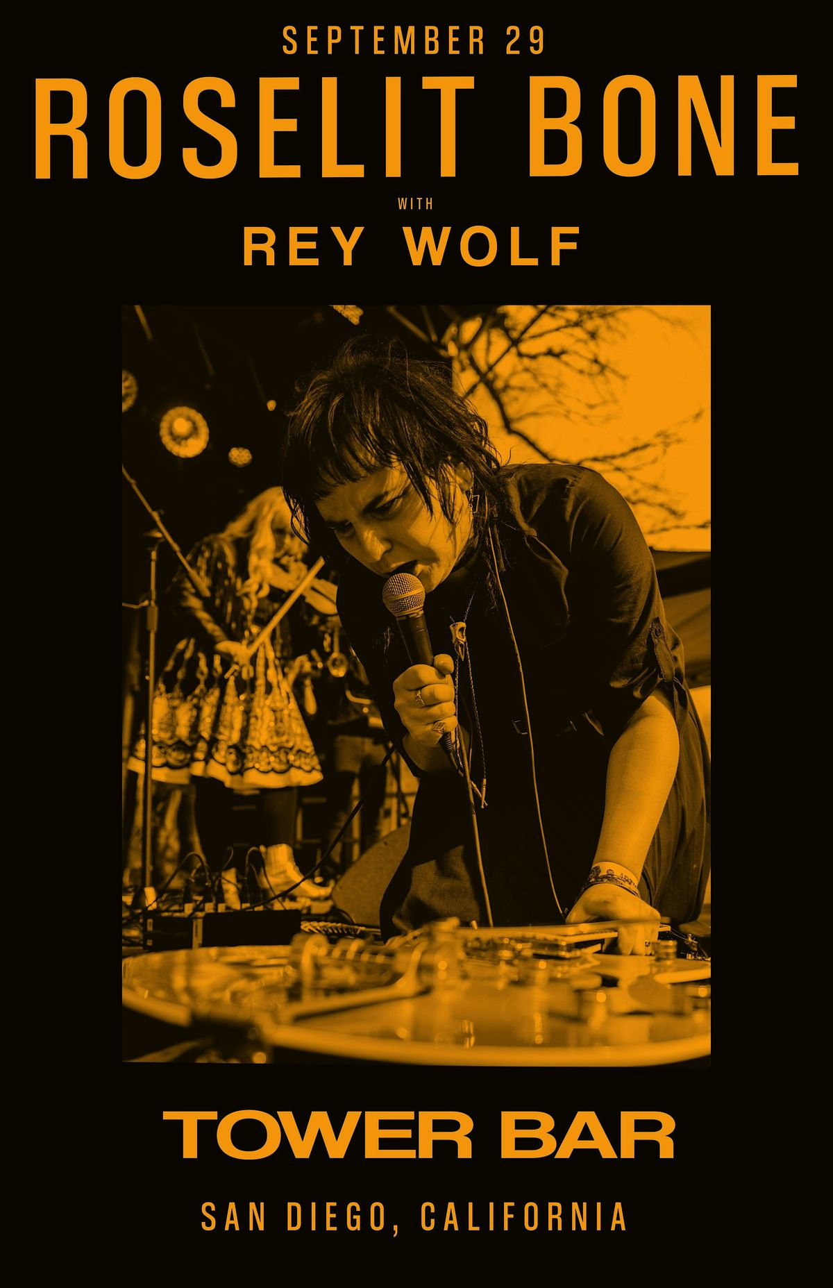 Roselit Bone, Rey Wolf @ The Tower Bar