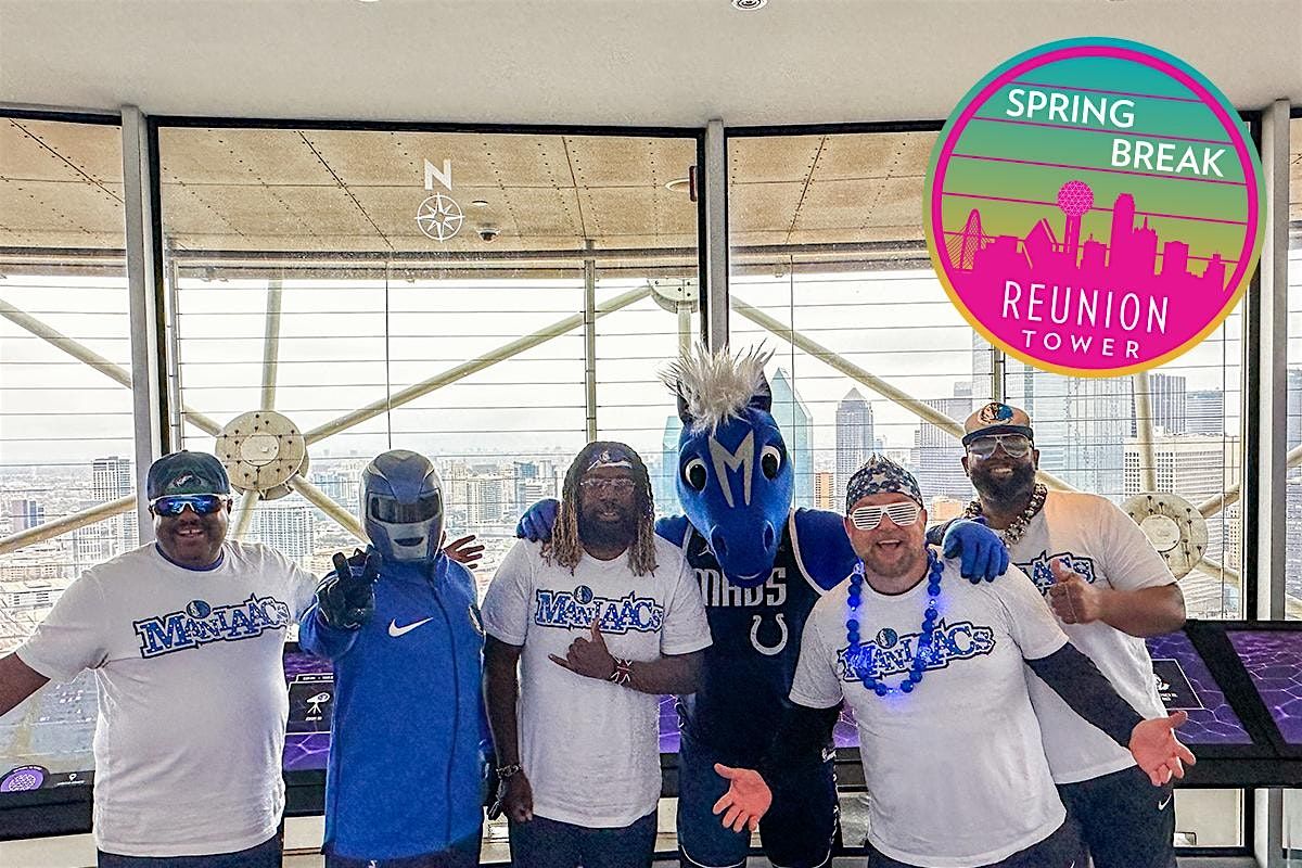 Mavs ManiAACs & Mascots at Reunion Tower