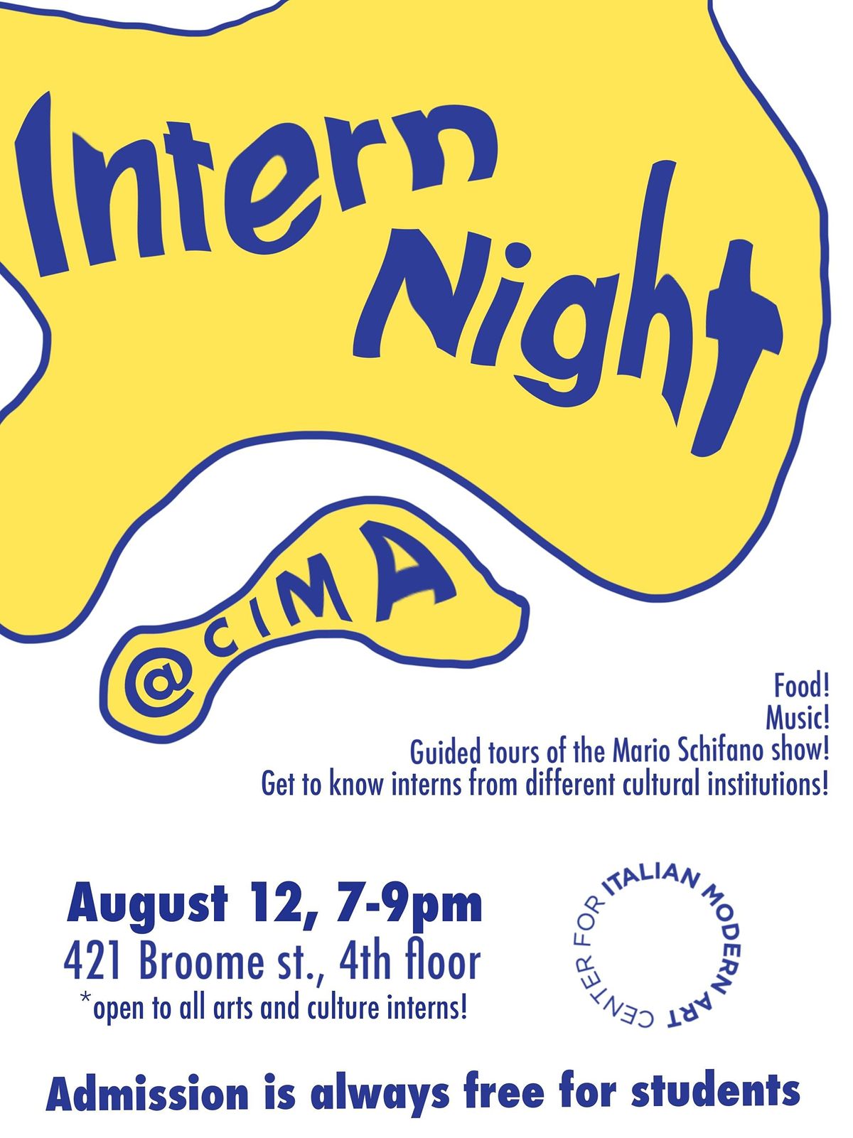 Interns Night at CIMA