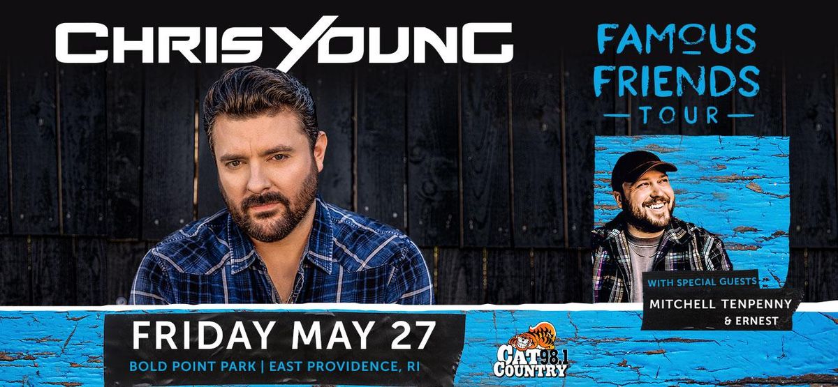 Parking Chris Young with Mitchell Tenpenny