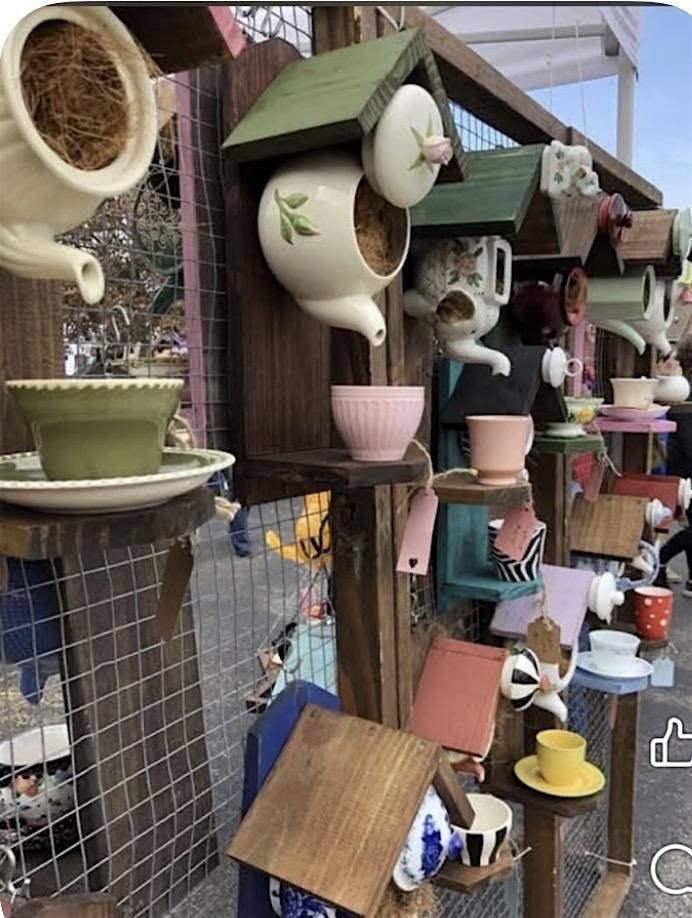 Birdhouse with Teapot Workshop $35