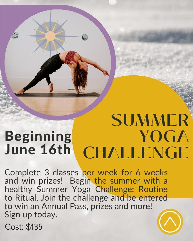 6 Week Summer Yoga Challenge: Routine to Ritual 