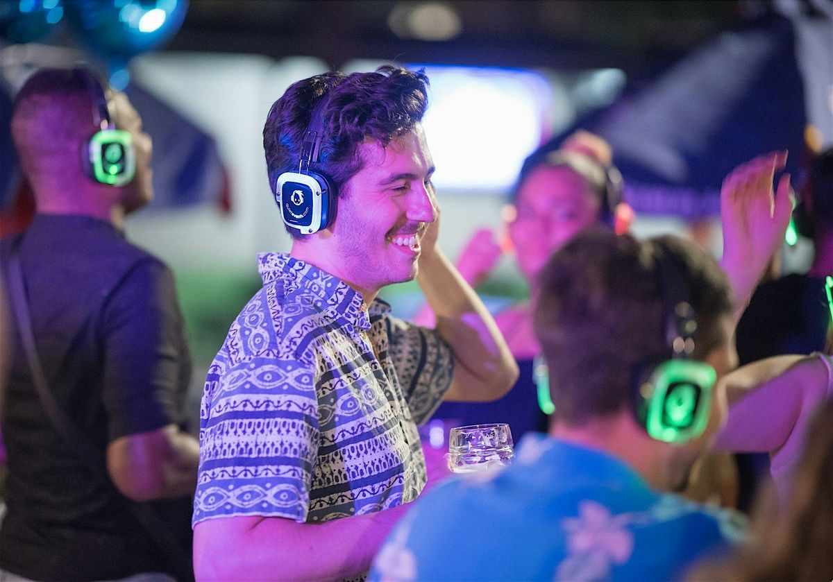 Labor Day Weekend Silent Disco: Beer Garden Bash with 3 Live DJs