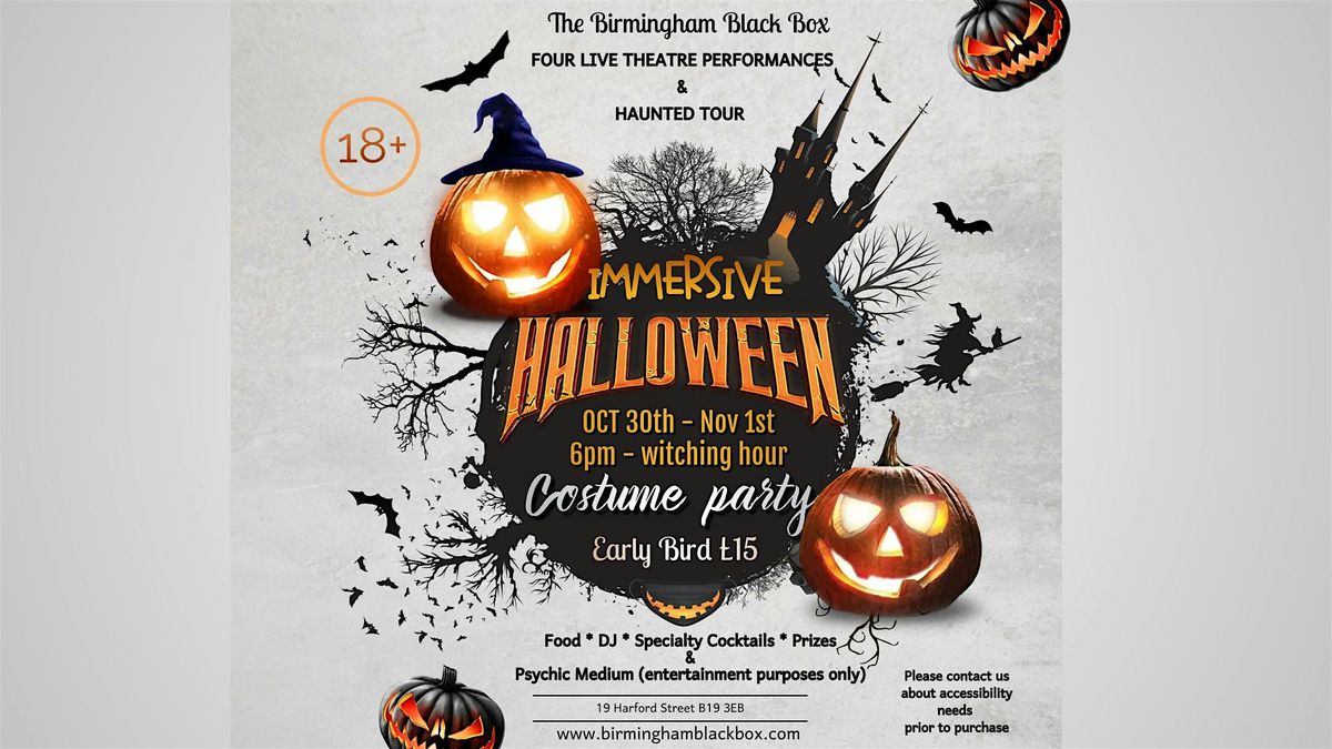 Halloween Bash and Haunted Tour!