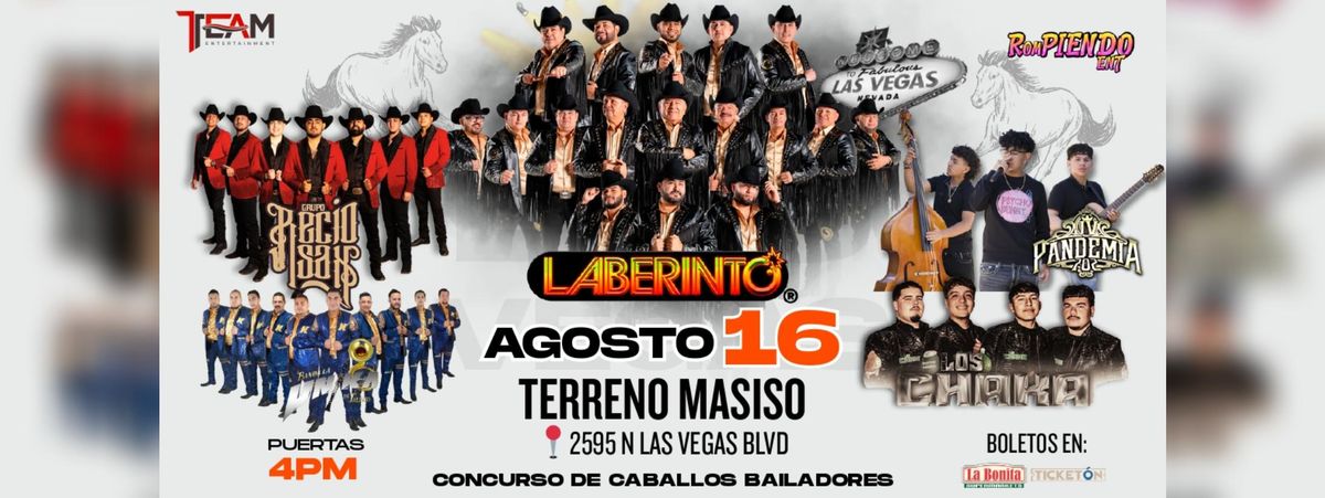 LABERINTO, GRUPO RECIO SAX & MAS in North Las Vegas