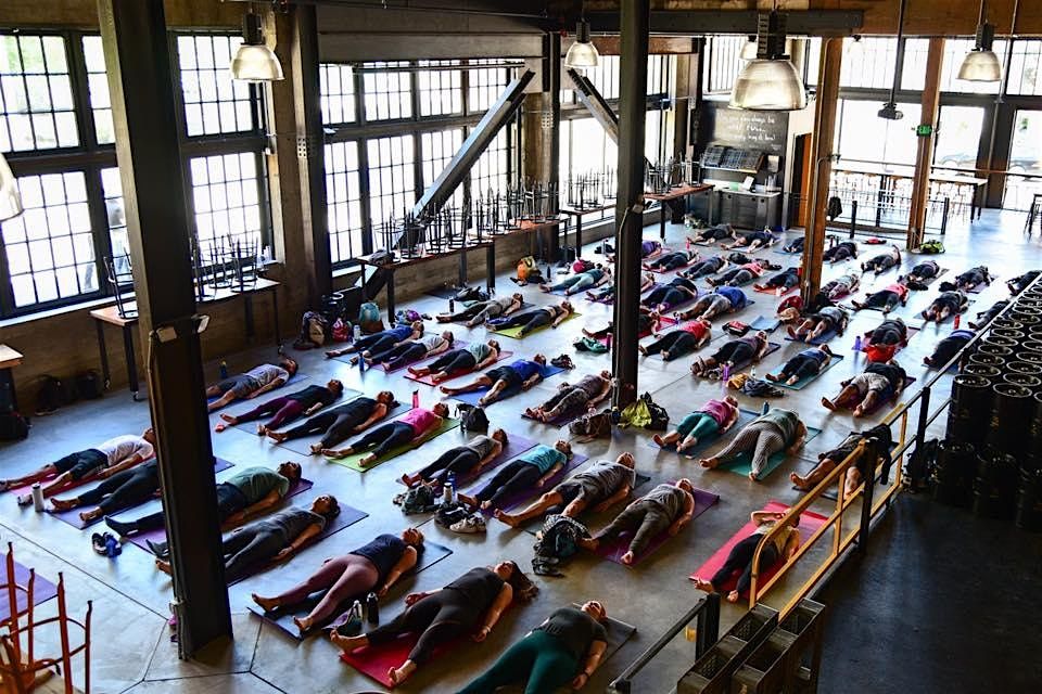 Wine + Yoga @ Alluvium Cellars