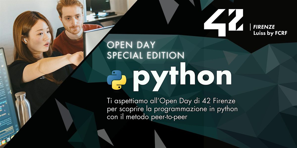 Open Day! Special Edition: Python