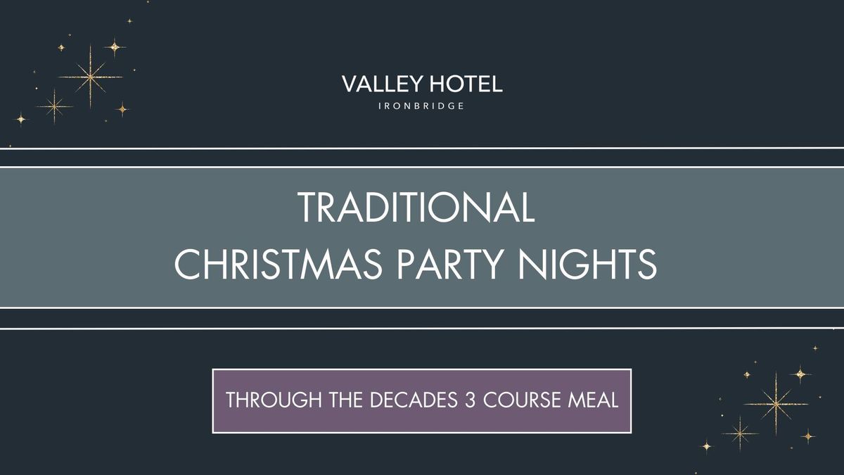 Traditional Christmas Party Nights - Through the decades