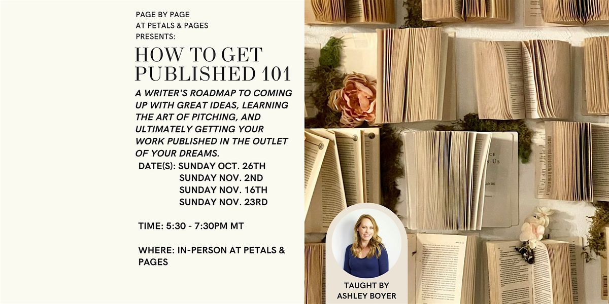 How to Get Published 101 - Page by Page