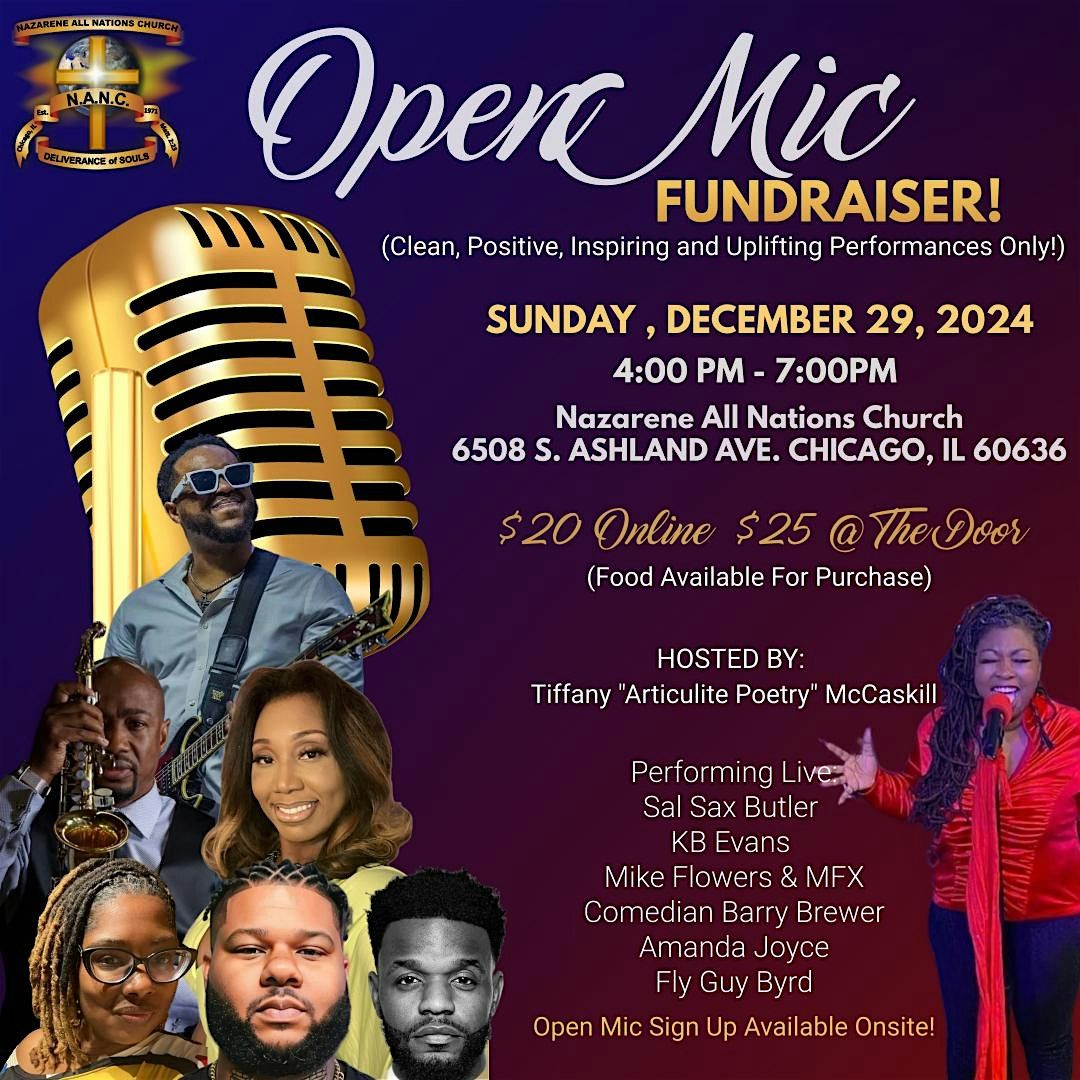 NANC Open Mic Night Fundraiser