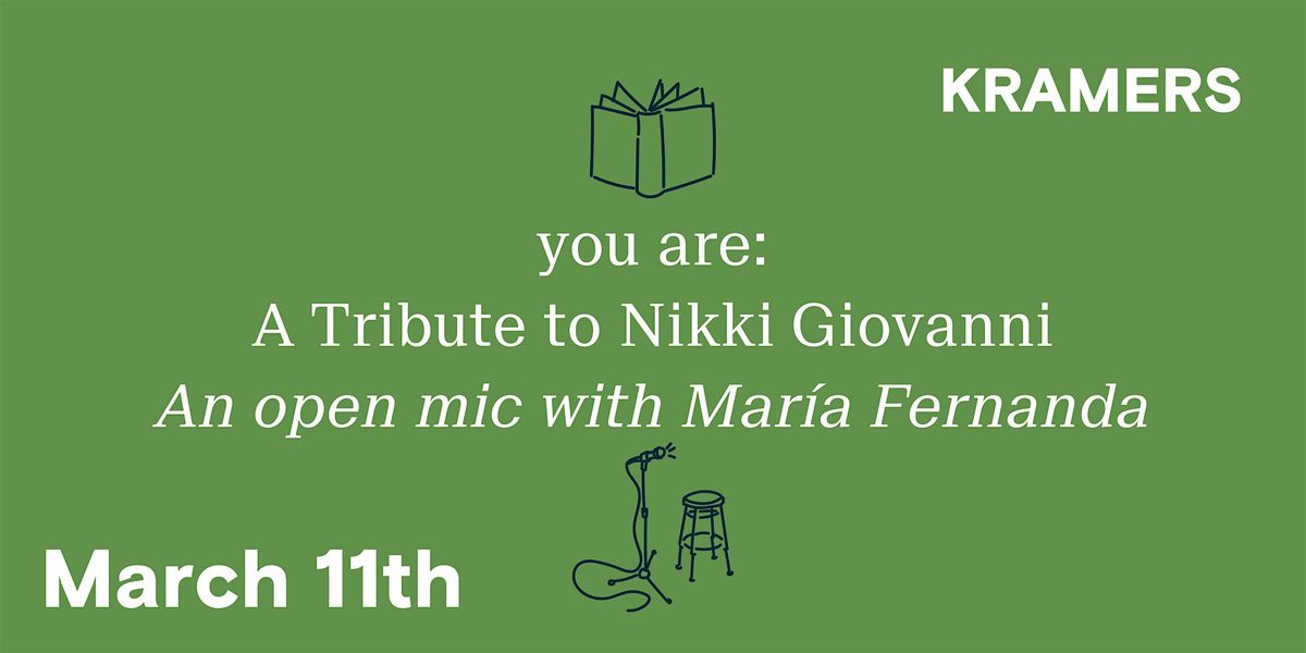 you are: A Tribute to Nikki Giovanni