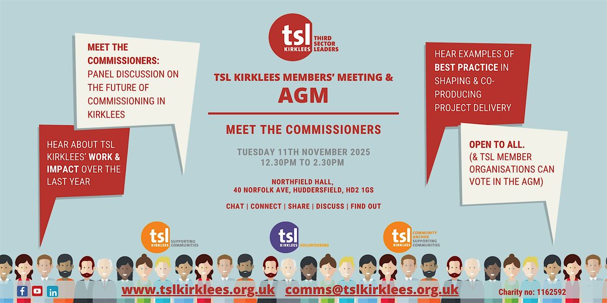 Meet The Commissioners - TSL Members' Meeting & AGM 2025