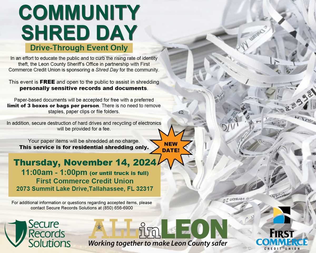 Community Shred Day