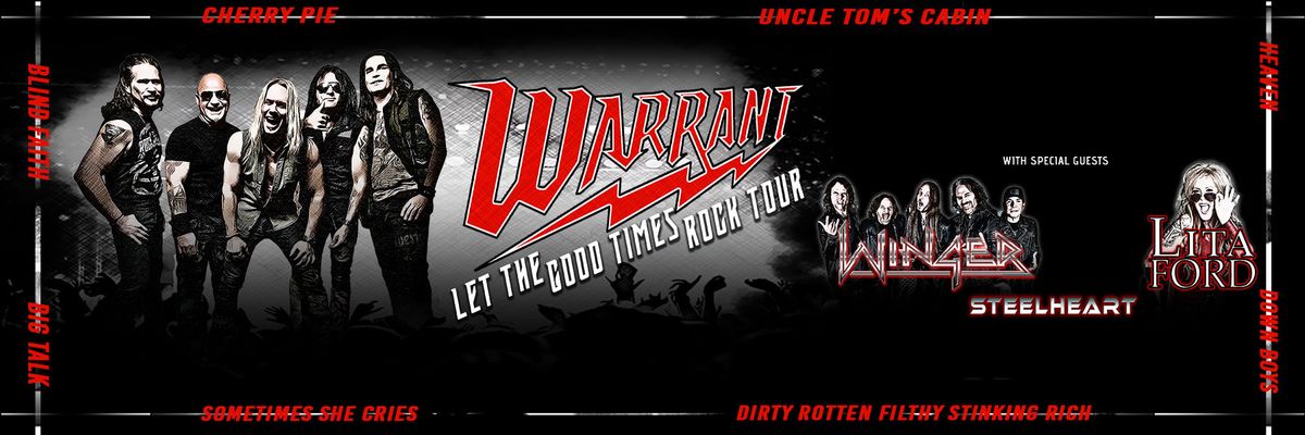 Winger and Steelheart at Blue Gate Performing Arts Center