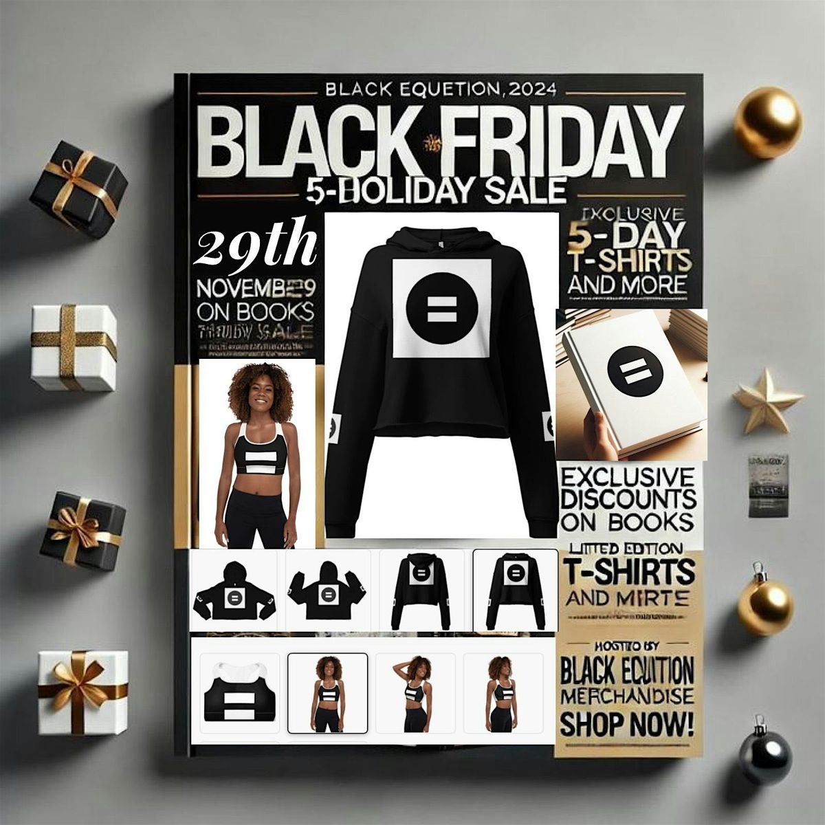 The Black Equation Friday 5-Day Holiday Sale Starting Nov 29, 2024