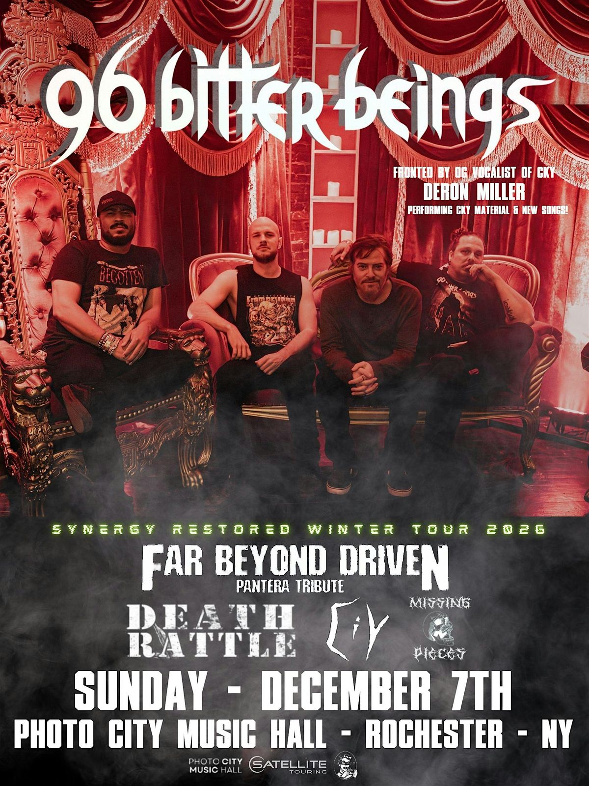 96 Bitter Beings (feat: Deron Miller ex-CKY) - Rochester, NY