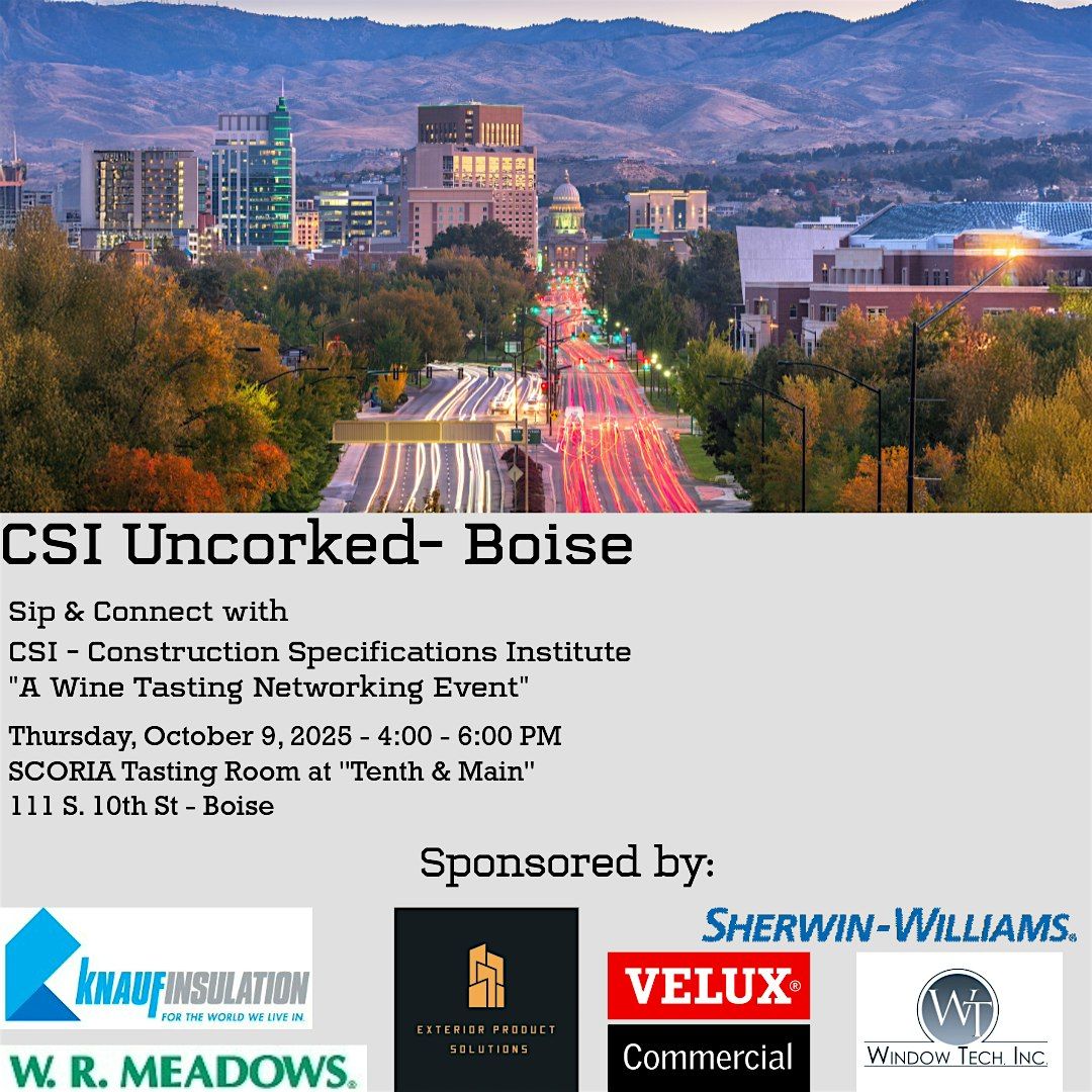 CSI Uncorked - Boise