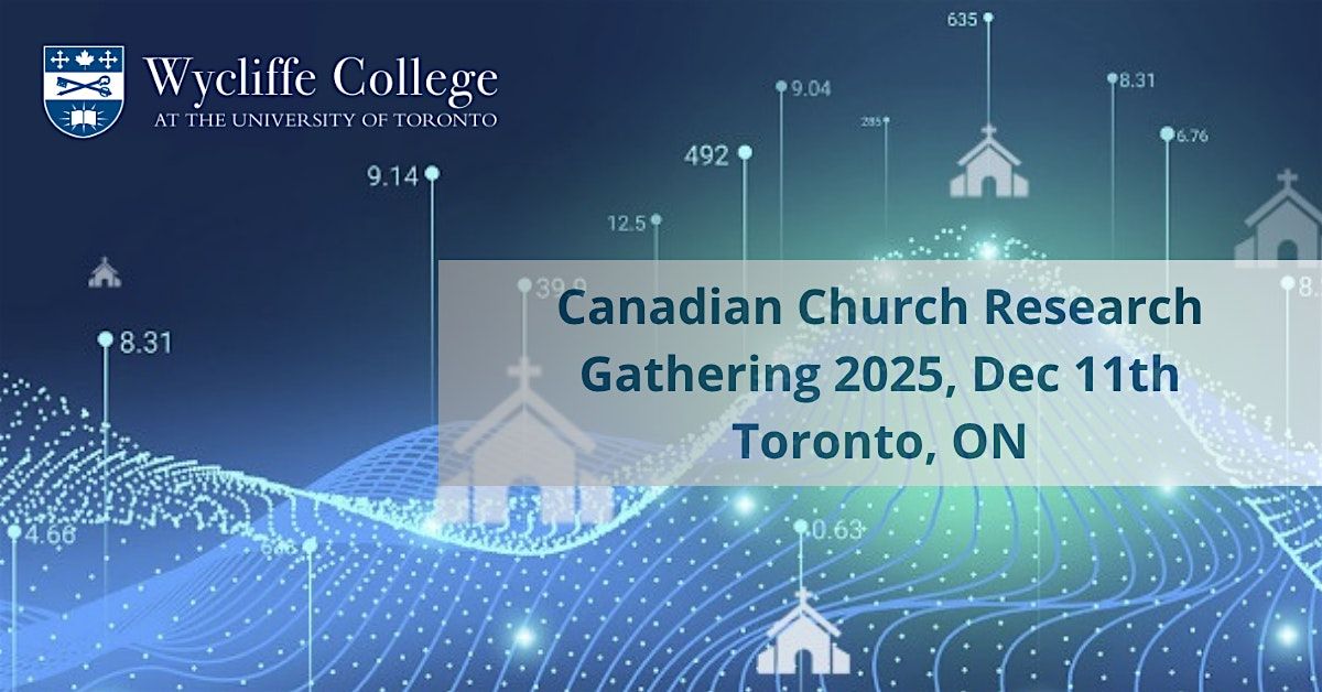 Canadian Church Research Gathering 2025