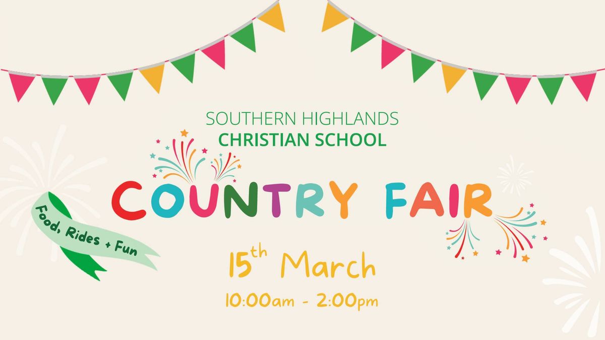 SHCS Country Fair & Open Day