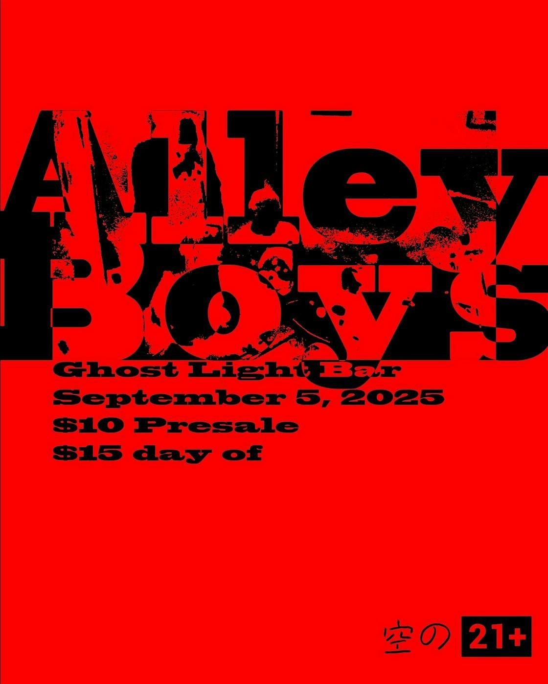 ALLEY BOYS LIVE AT GHOST LIGHT BAR