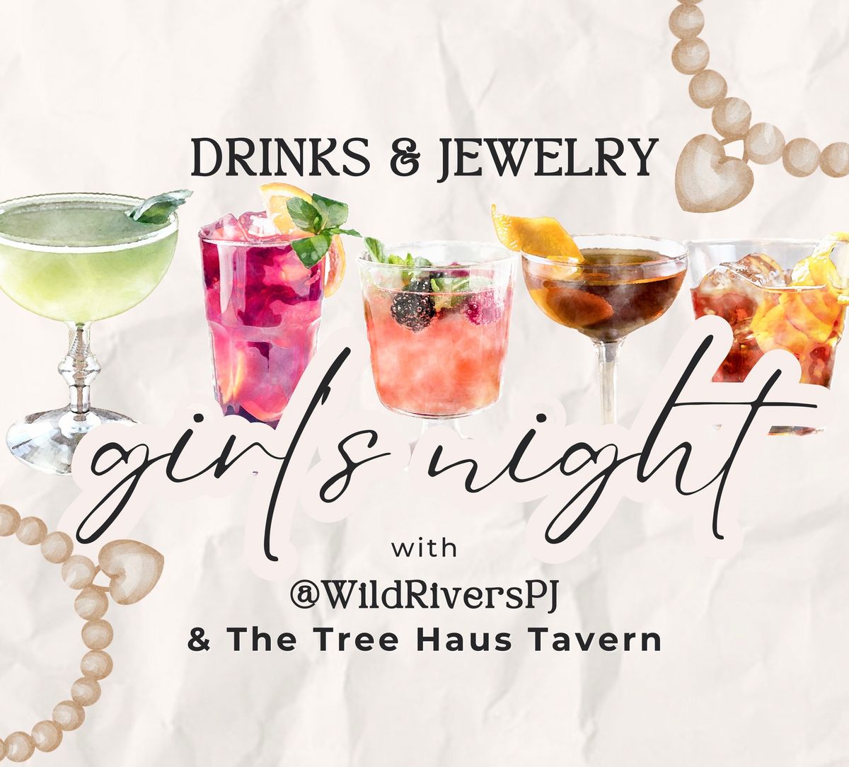 Drinks and Jewelry \ud83c\udf77\u2728