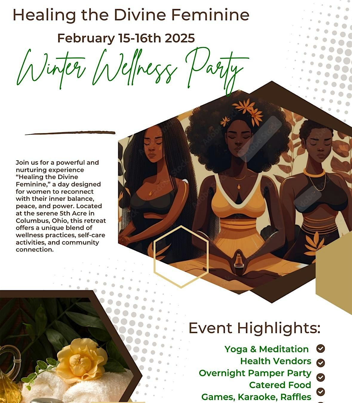 Healing the Divine Feminine Winter Wellness Party