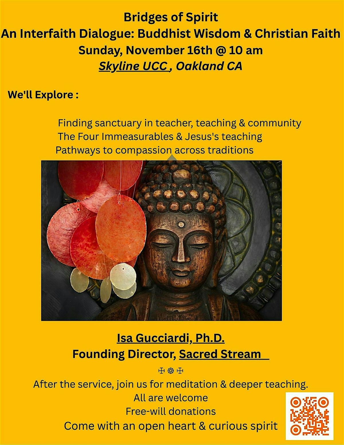 Bridges of Spirit An Interfaith Dialogue: Buddhist Wisdom & Christian Faith