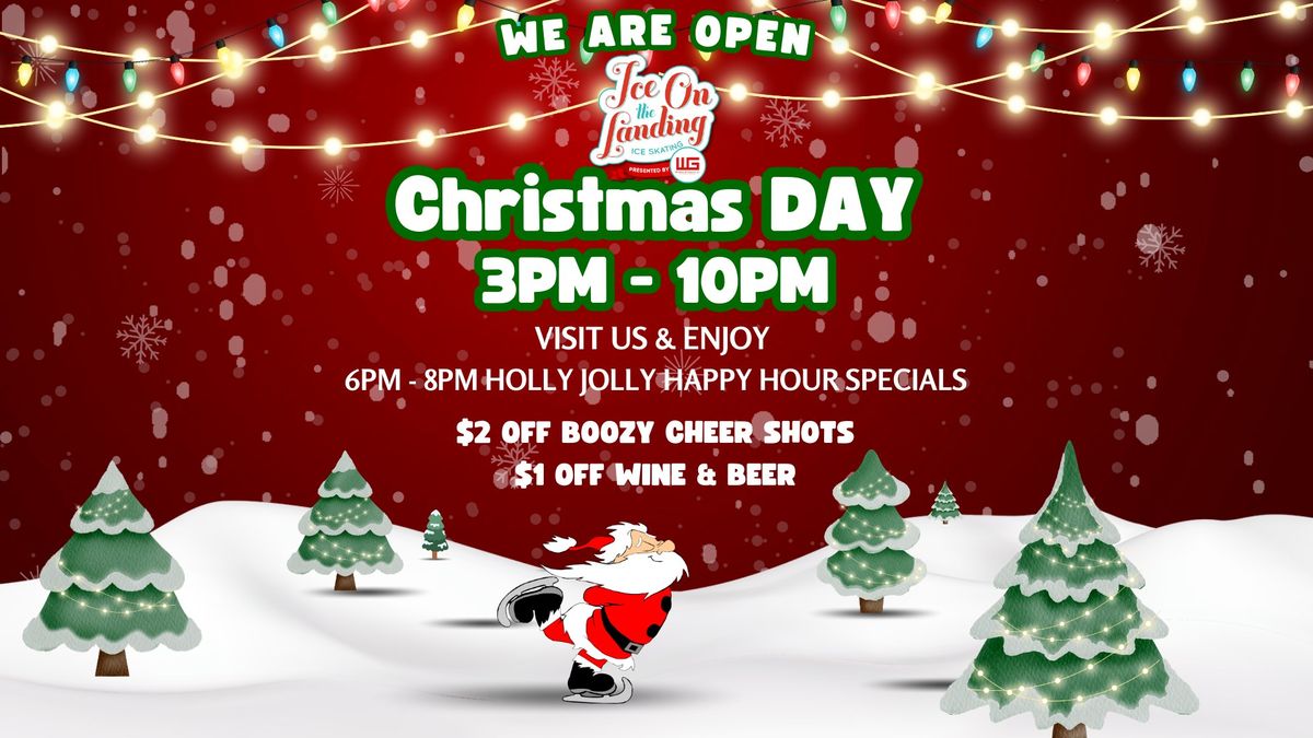 Christmas Day Holly Jolly Happy Hour at Ice on the Landing