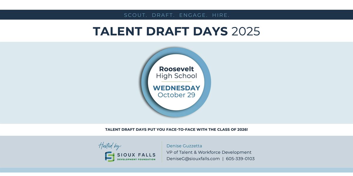 Talent Draft Day 2025 - Roosevelt High School
