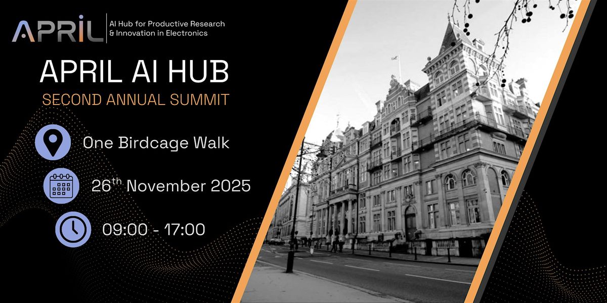 APRIL AI Hub Second Annual Summit