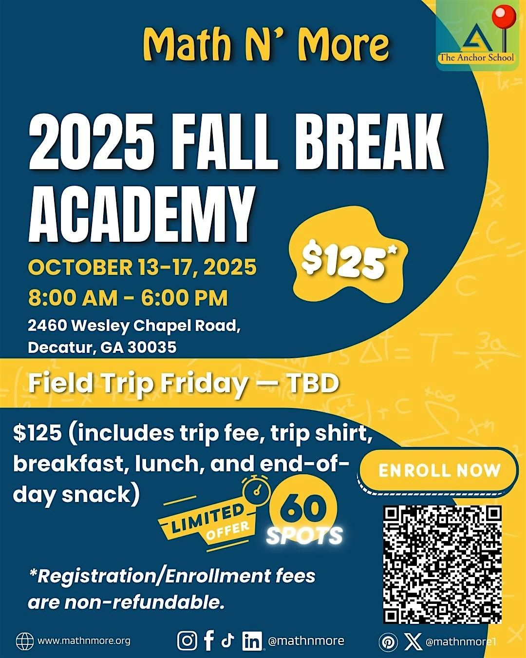 Fall Break Academy