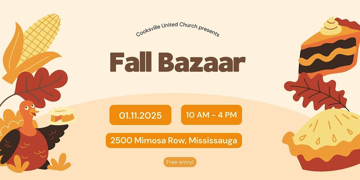 Cooksville United Church Bazaar