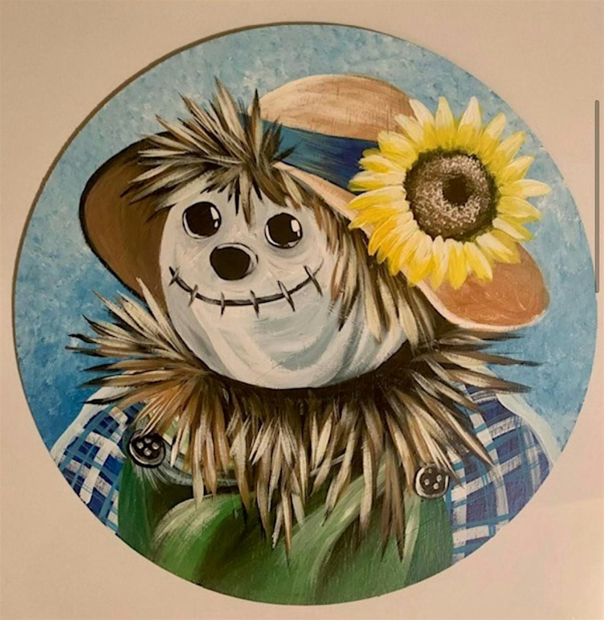 Autumn Scarecrow Paint Party - $35